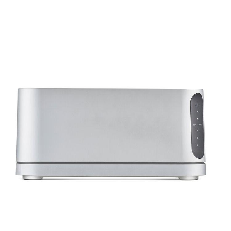 Long Slot brødrister - sølvfarvet